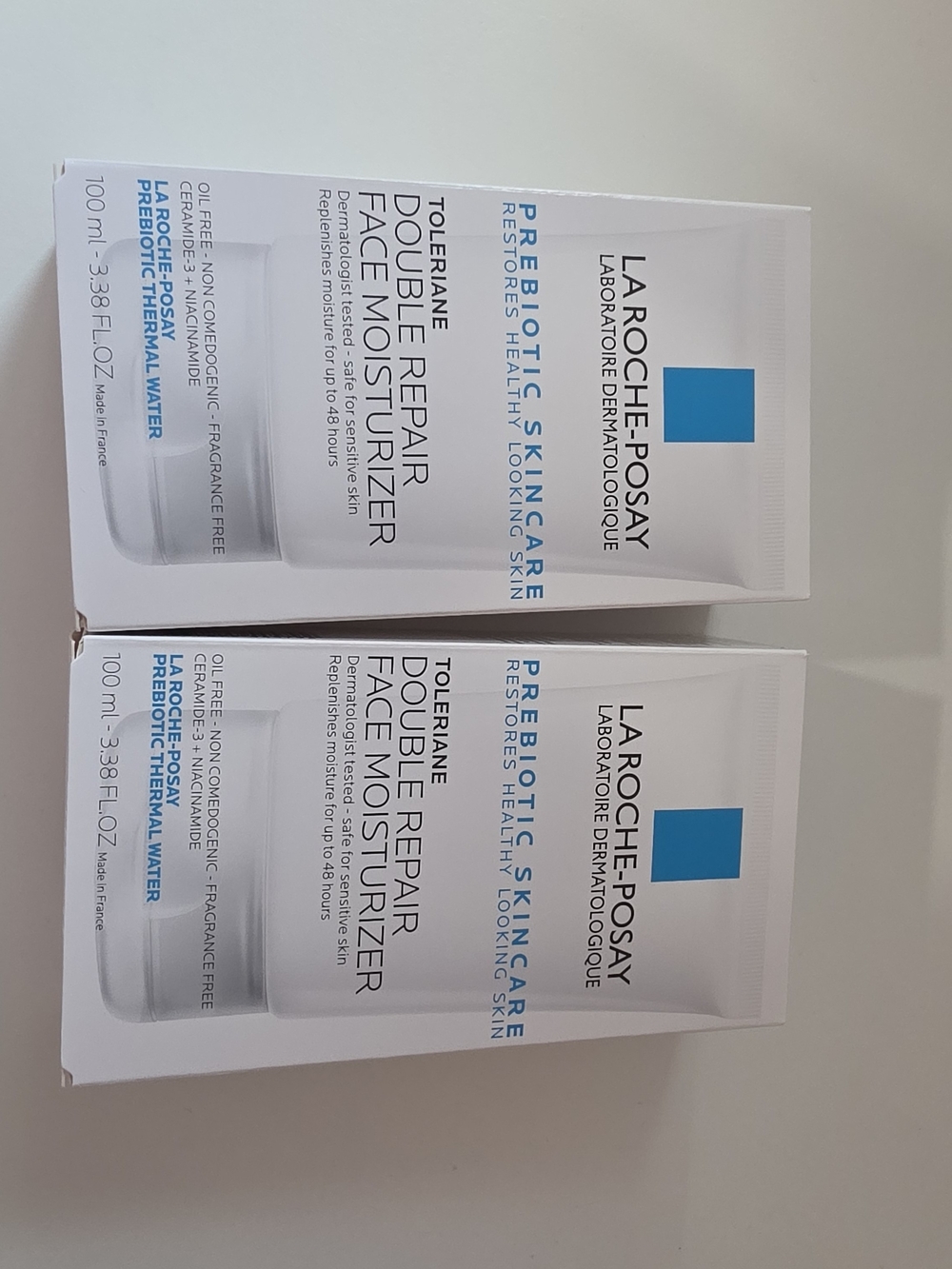 La Roche-Posay Toleriane Double Repair Face Moisturizer 2-Pack NWT